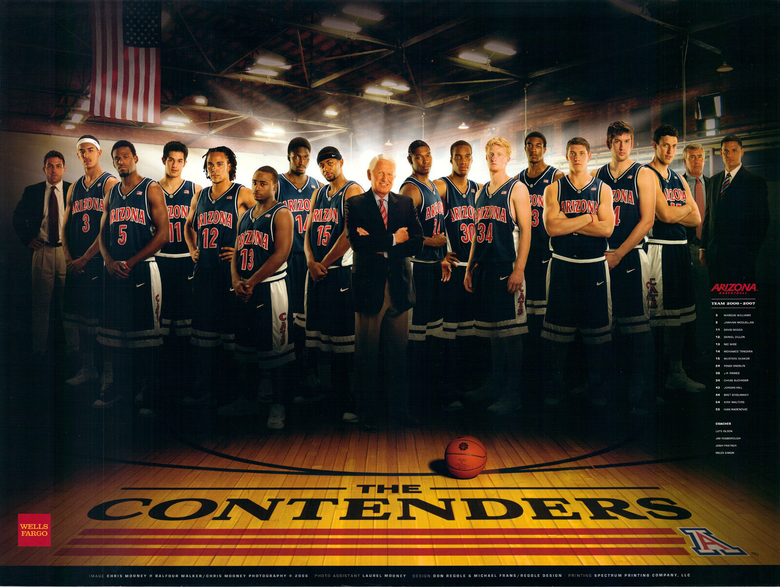 Arizona basketball poster 2006-07